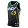 Dres Indiana Pacers Prilagođeni Nike 2023-24 City Edition Crno Swingman